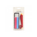 Chalk pencil with leads + 16 assorted leads
