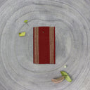 Striped Elastic Band - Rust