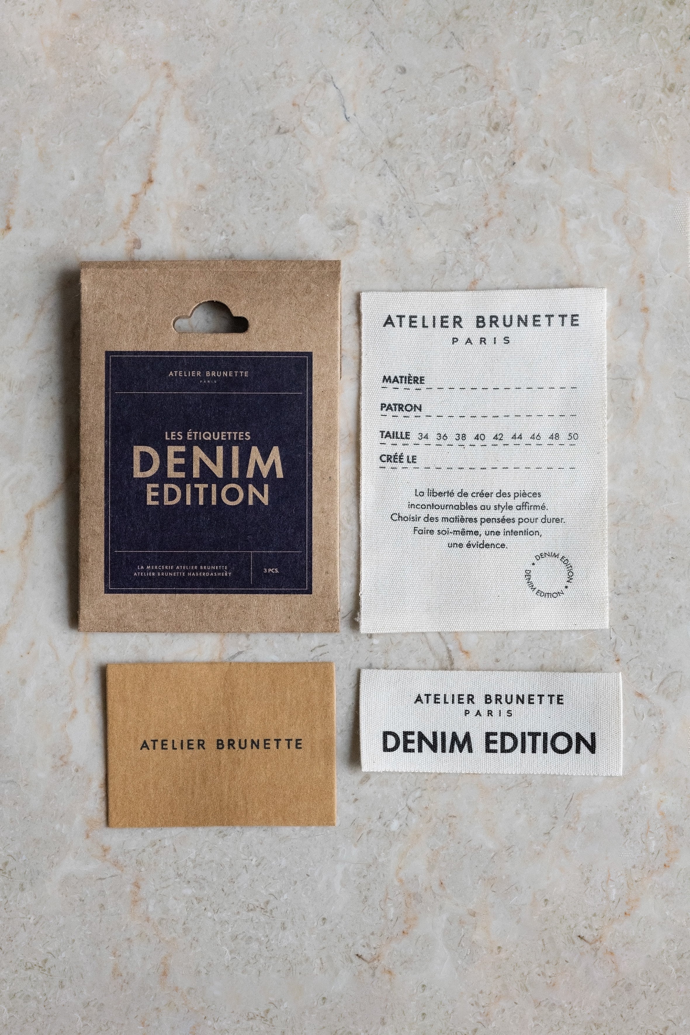Atelier Brunette Label Pack - Denim Edition