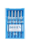Sewing machine needles - n°90 BOHIN - Cuir
