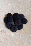 Classic Matte Buttons - Night/Deep Charcoal