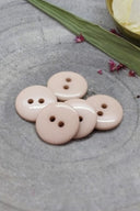 Classic Shine Buttons - Blush