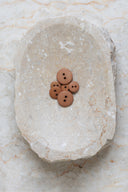 Classic Matte Buttons - Pecan Pie