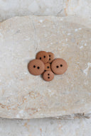 Classic Matte Buttons - Pecan Pie