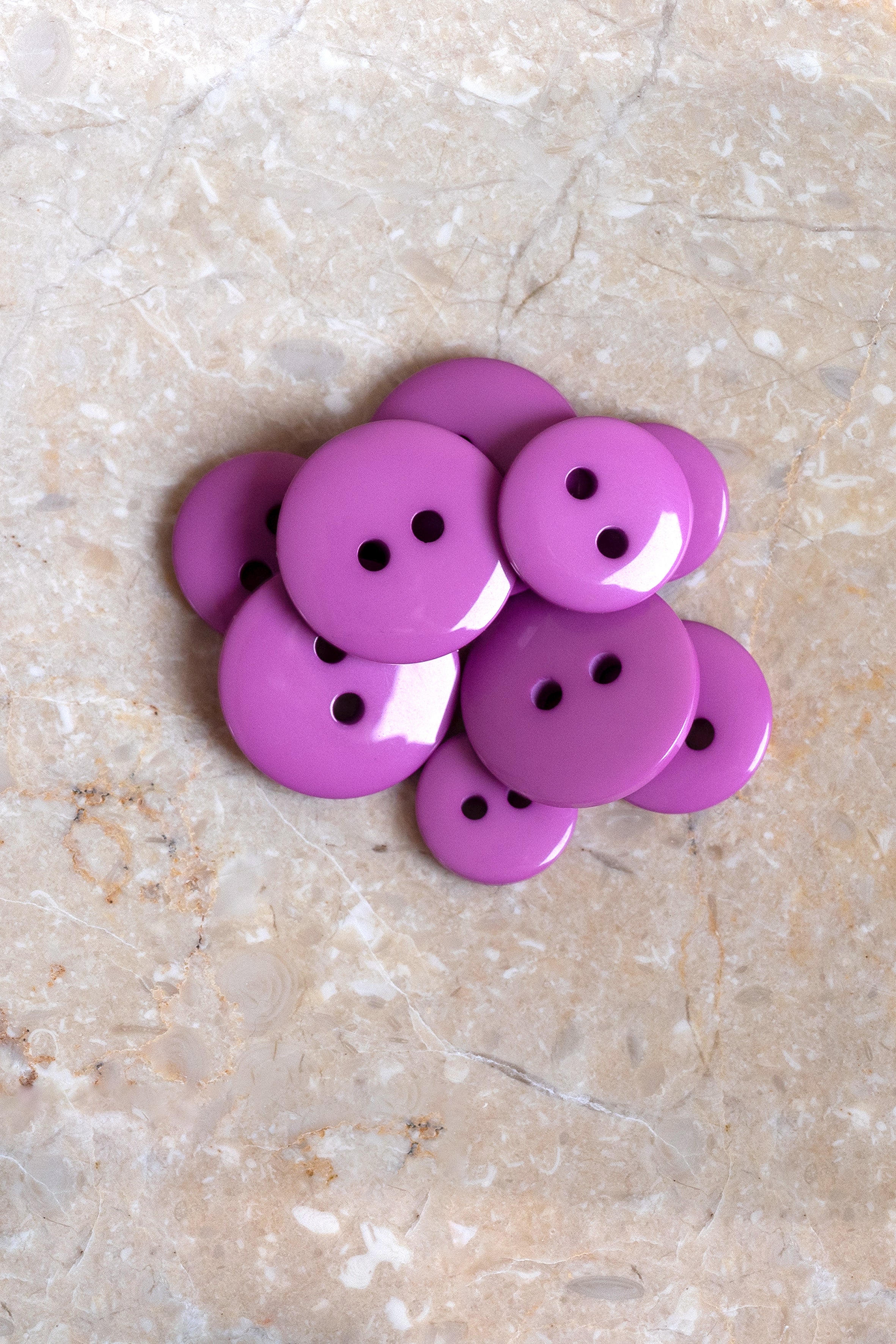 Classic Shine Buttons - Bubble Gum Atelier Brunette – ATELIER BRUNETTE