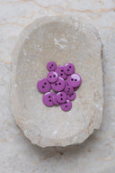Classic Shine Buttons - Bubble Gum