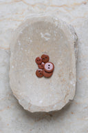 Classic Shine Buttons - Chestnut