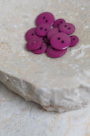 Classic Shine Buttons - Dahlia
