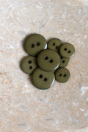 Classic Shine Buttons - Ivy Green