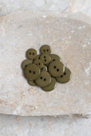 Classic Shine Buttons - Ivy Green