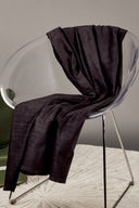 Dandy Velvet Black Fabric Remnants