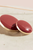 Boutons Dotty - Terracotta