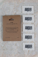 Pack étiquettes Amour Fou