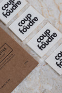 Pack étiquettes Coup de foudre