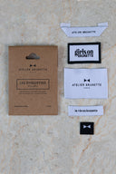 Atelier Brunette woven labels pack