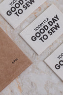 Atelier Brunette Label Pack - Today is a good day to sew