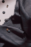 Flake Deep charcoal Fabric