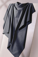 Gabardine Light Deep Charcoal Fabric