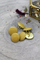 Gem Buttons - Mustard