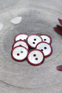 Glitz Buttons - Amarante