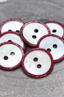 Glitz Buttons - Amarante