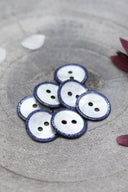 Glitz Buttons - Cobalt
