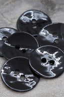 Glossy Buttons - Black
