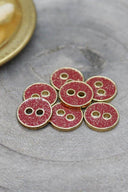 Boutons Joy Glitter - Terracotta