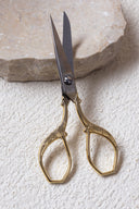 Gold embroidery scissors - Retro - 13 cm