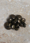 Moon Buttons - Antique Brass