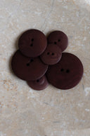 Palm Buttons - Rust / Crispy Brownie