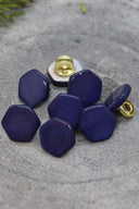 Quartz Buttons - Cobalt
