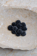 Viny Buttons - Night / Deep Charcoal