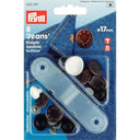 Snap Button 15 mm - Black