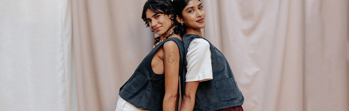 LA Petite Veste Atelier Brunette en Gabardine et Velours Bubble