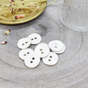 Glossy Buttons - Off-White