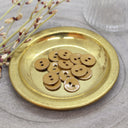 Boutons Glossy - Ochre x10
