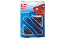 Eyelets with washers - 5 mm - Black