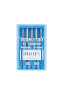 Sewing machine needles - n°80-90 BOHIN - Metallic thread