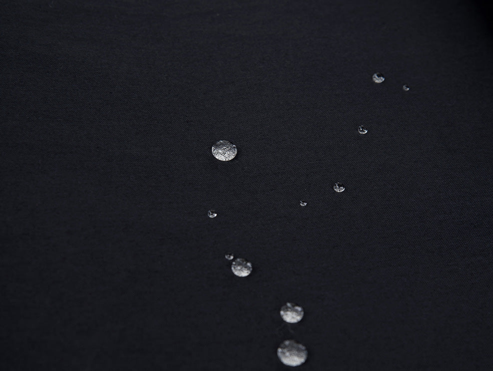 Tissu Coton déperlant Black Atelier Brunette