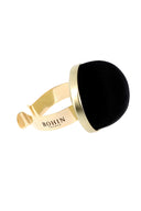Bracelet métallique porte épingles noir