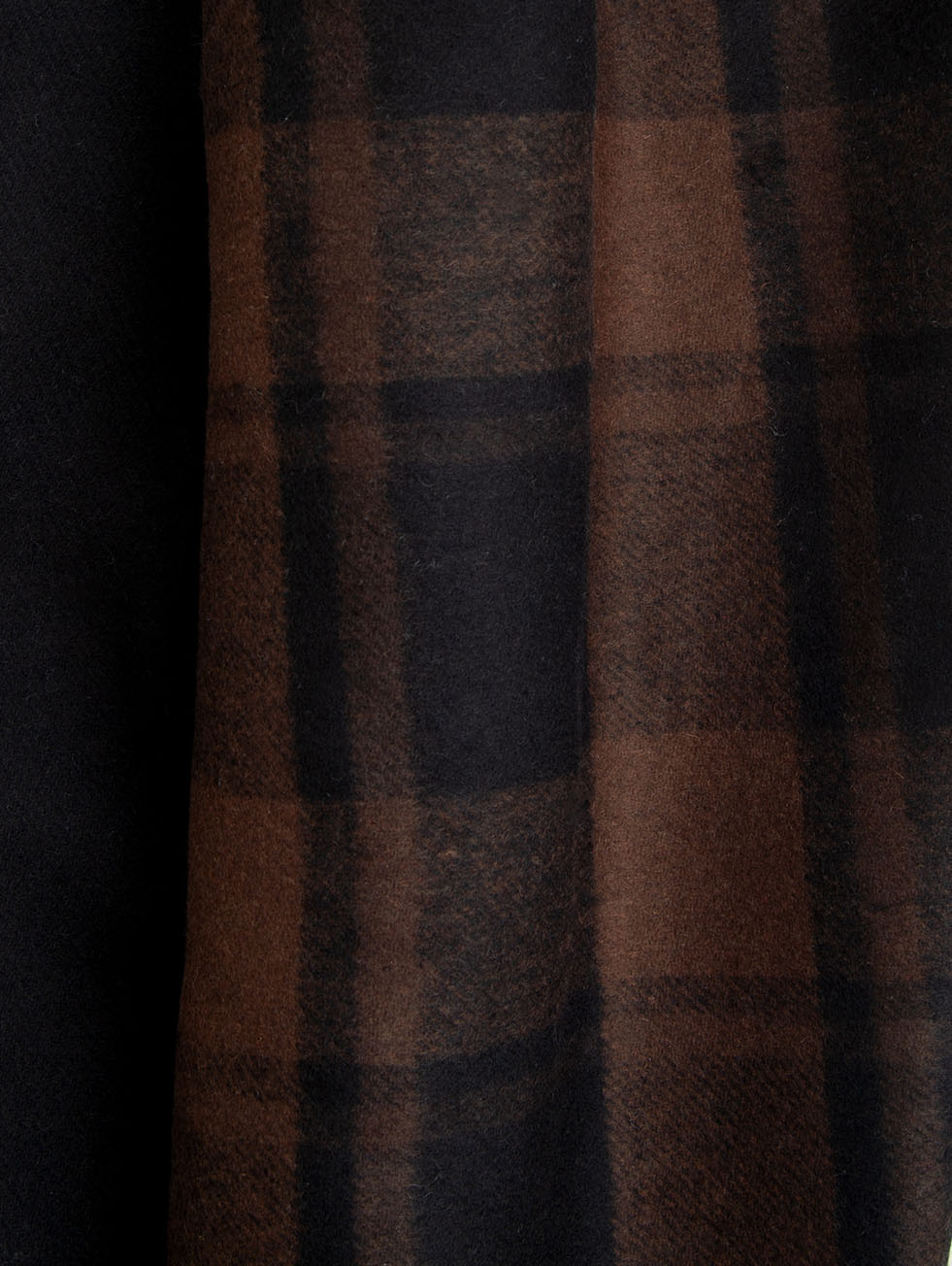 Tissu Lainage Tartan Oat & Black Atelier Brunette