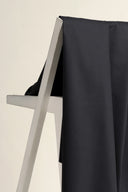 Tissu Coton Chino Stretch Deep Charcoal