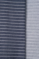 Tissu "Denim Wide Stripes Mid Blue"
