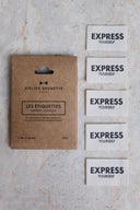 Pack étiquettes Express yourself