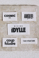 Pack étiquettes Self Love