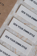 Pack étiquettes Sew your own style