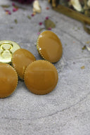 Boutons Gem - Ochre