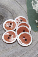 Boutons Halo - Chestnut