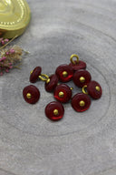 Boutons Jewel - Amarante